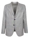 Boglioli White/beige Seersucker Jacket