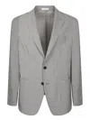 Boglioli White/beige Seersucker Jacket