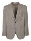Boglioli Beige Hopsack Jacket