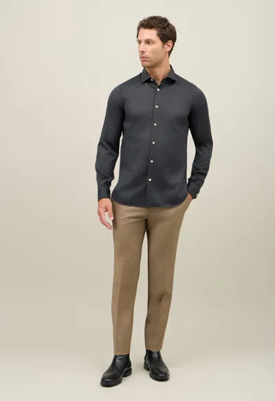 Boglioli Blended Tencel Shirt In Gray
