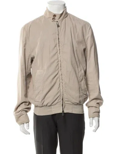 Pre-owned Boglioli Bomber Jacket In Green