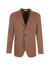 Boglioli 버튼 블레이저 In Brown