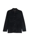 Boglioli Buttoned Pocket Jacket In Black