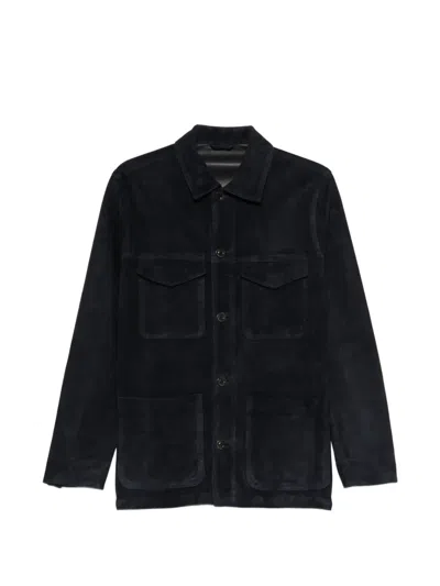 Boglioli Buttoned Pocket Jacket In Blue