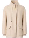 Boglioli Caban Jacket In Neutrals