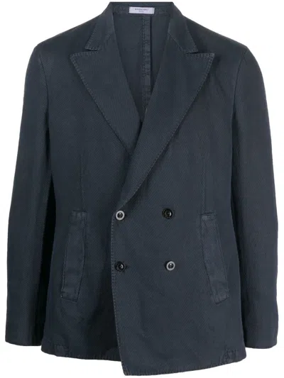 BOGLIOLI BOGLIOLI CASHMERE BLEND DOUBLE BREASTED JACKET