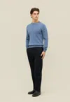 Boglioli Cashmere Crewneck In Blue