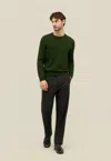 Boglioli Cashmere Crewneck In Green