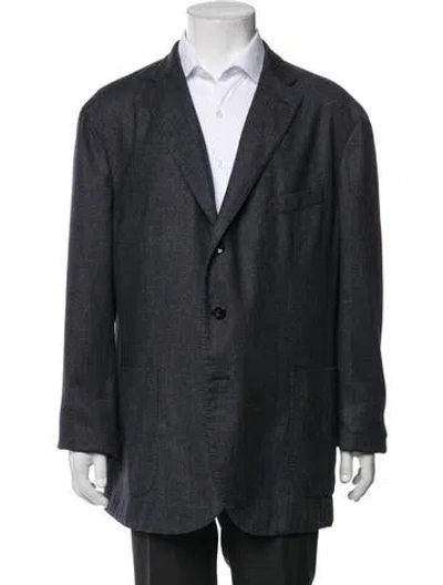 Pre-owned Boglioli Cashmere Jacket In Blue