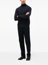 Boglioli Cashmere Turtleneck In Blue