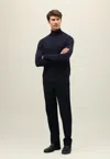 Boglioli Cashmere Turtleneck In Blue