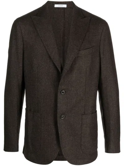 Boglioli Virgin Wool K-jacket In Brown