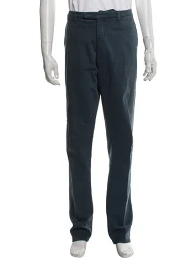 Pre-owned Boglioli Chinos In Blue