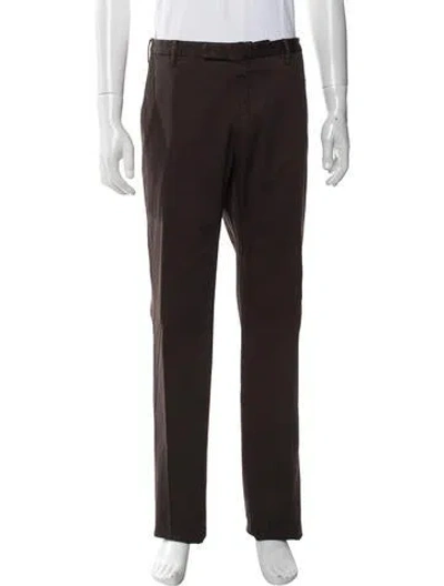 Pre-owned Boglioli Chinos In Brown