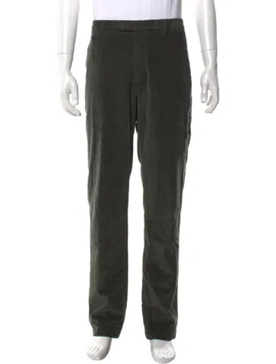 Pre-owned Boglioli Chinos In Green