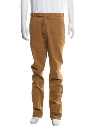 Pre-owned Boglioli Chinos In Neutrals