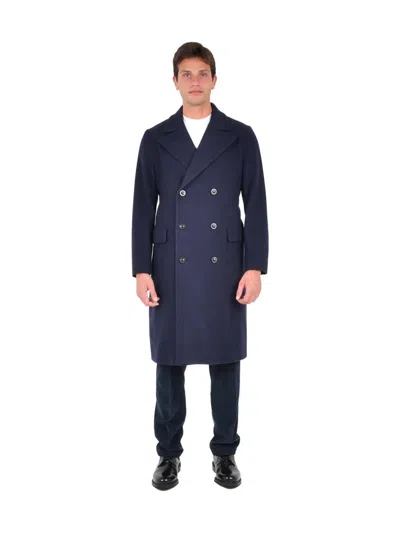Boglioli Coat In Blue