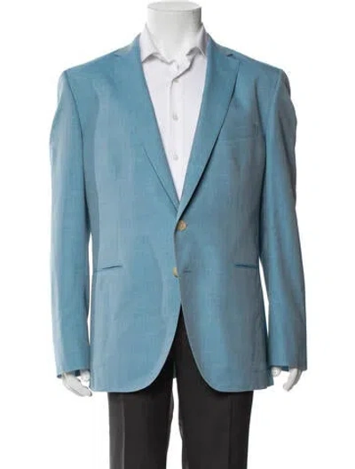 Pre-owned Boglioli Coat In Blue
