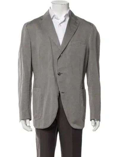 Pre-owned Boglioli Coat In Gray