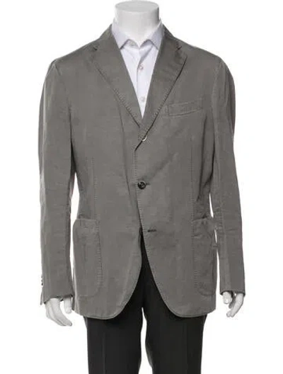 Pre-owned Boglioli Coat In Gray