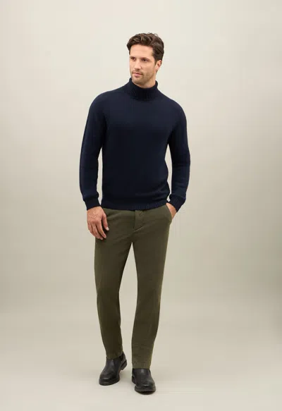 Boglioli Coccola Cashmere Turtleneck In Blue