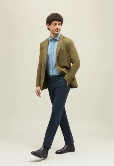 Boglioli K-jacket Single-breasted Blazer In Blue