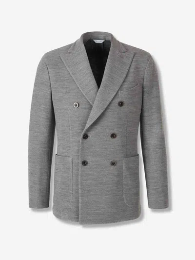 Boglioli Contemporary Cut Blazer In Gray