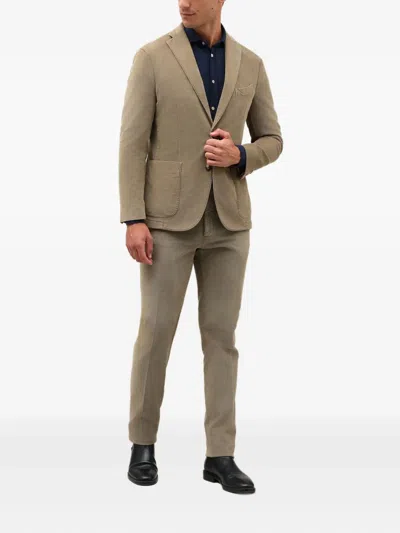 Boglioli Corduroy Suit In Brown