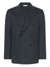 Boglioli Cotton Blazer In Grey