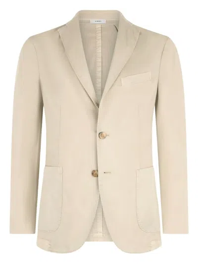 Boglioli K-jacket Single-breasted Blazer In Neutrals