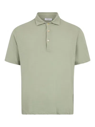 BOGLIOLI COTTON-BLEND POLO SHIRT