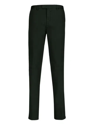 Boglioli Cotton Chinos Trousers In Green