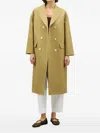 Boglioli Double Cotton Drill Overcoat