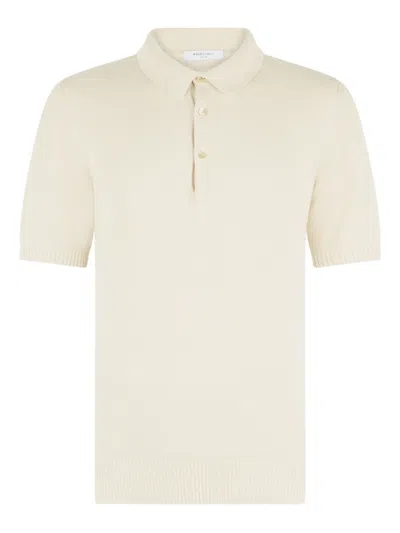 Boglioli Cotton Polo Shirt In White