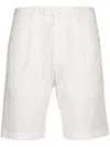 Boglioli Cotton Relaxed Shorts In White