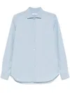Boglioli Cotton Shirt In Blue