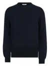 Boglioli Cotton Sweater In Blue