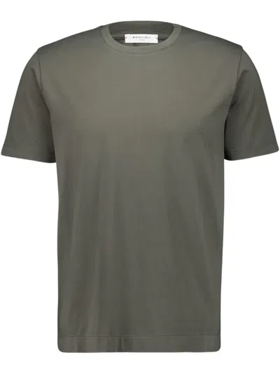 Boglioli Cotton T-shirt In Grün