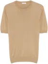 Boglioli Cotton T-shirt In Nude