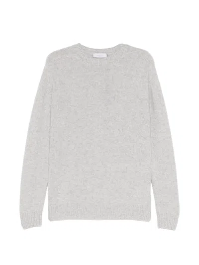 Boglioli Crew-neck Knitted Jumoer In Gray