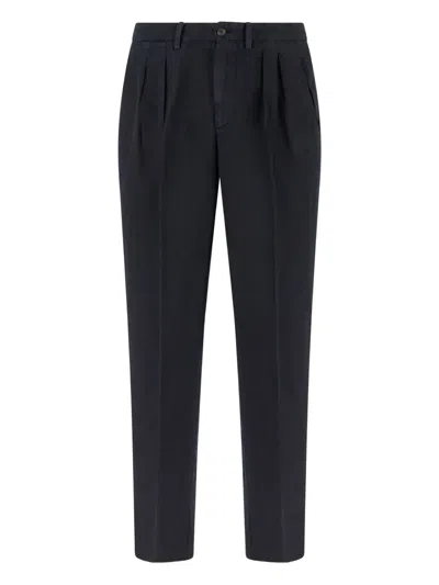 BOGLIOLI DART-DETAILING TROUSERS