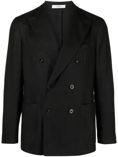 Boglioli Darted Double-breasted Blazer In Blue