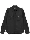 Boglioli David Overshirt In Grey