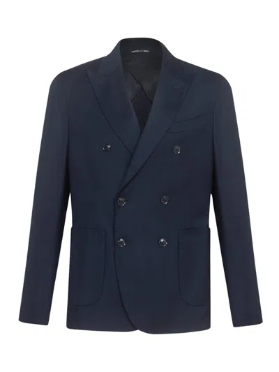 Boglioli Double - Brested Jacket In Blue