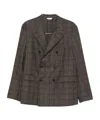Boglioli Double-breasted Blazer In Black