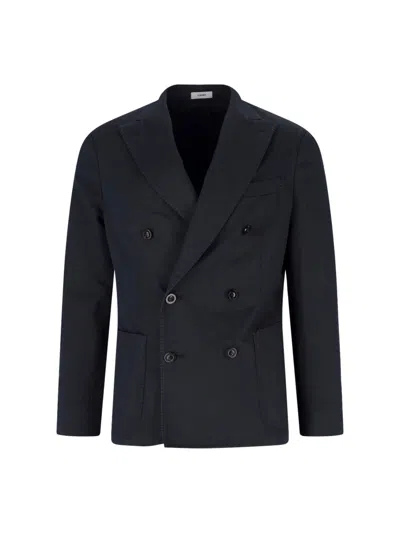 BOGLIOLI DOUBLE-BREASTED BLAZER