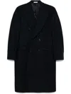 Boglioli Double-breasted Coat In Blue