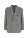 Boglioli Double-breasted Houndstooth Blazer