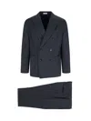 Boglioli Double-breasted Suit - Navy