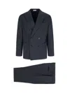 Boglioli Double-breasted Suit - Navy